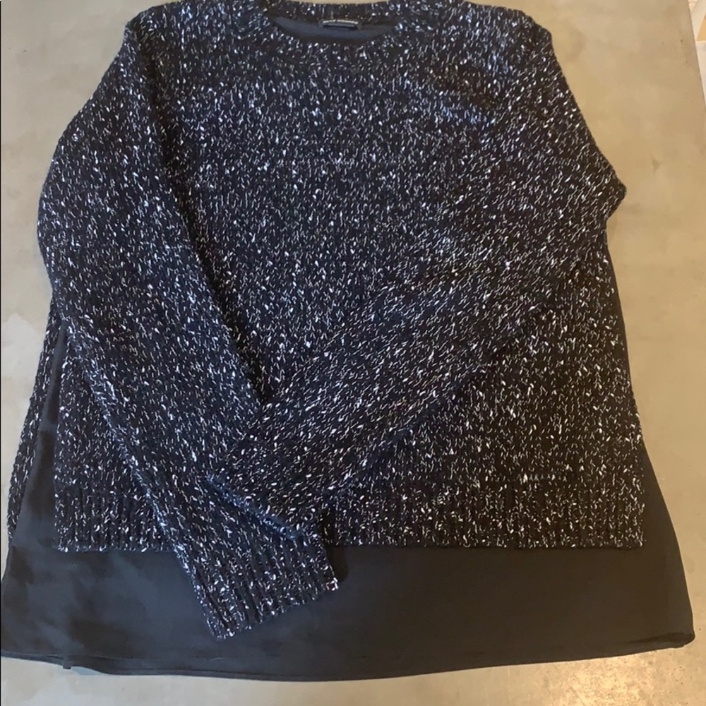 Club Monaco Sweater with Silk Lining